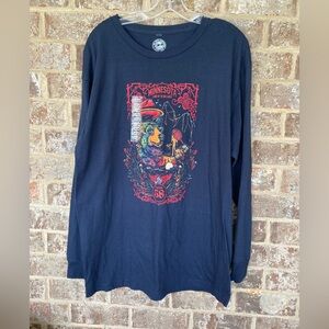 The Duck Company Minnesota T Shirt Men's L Blue Short Sleeve 10,000 lakes 1858